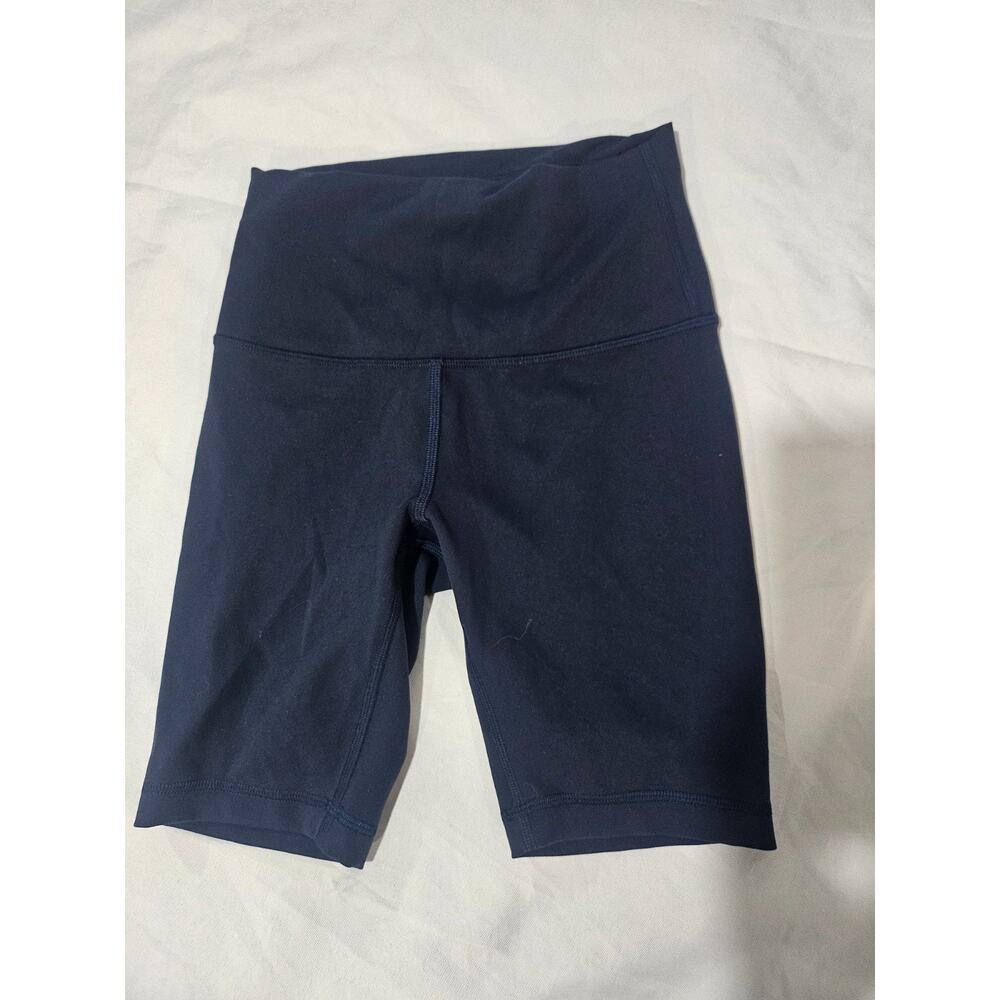 Lululemon Align High Rise Short 8" True Navy Size 4 - Picture 2 of 5